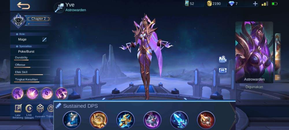 5 Tips GG Menggunakan Hero Yve, Mage yang Diperebutkan!