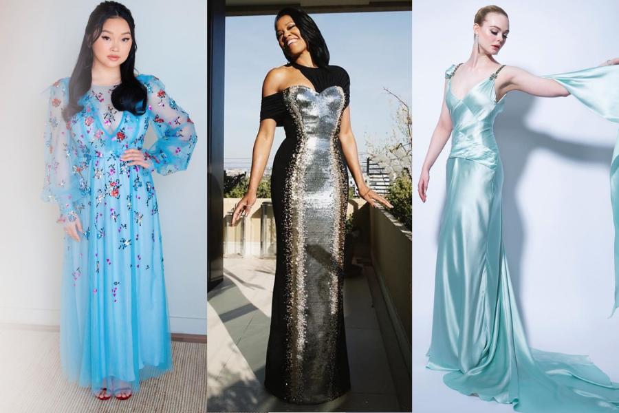 Ragam Outfit Kece Para Seleb di Golden Globe 2021, Gaunnya Mewah!