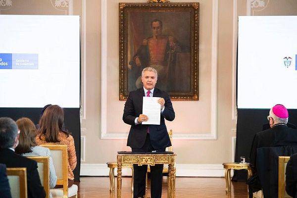 Presiden Kolombia, Ivan Duque. (Instagram.com/ivanduquemarquez)