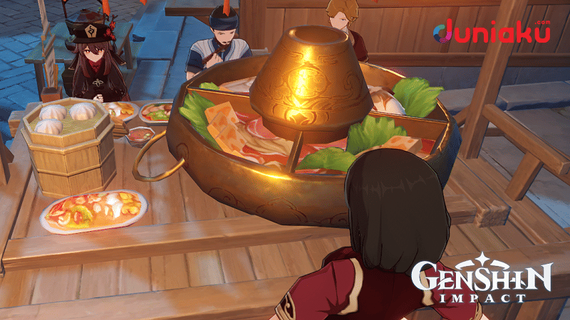 Hu Tao di Liyue Harbor. duniaku.com/Adhitya Daniel