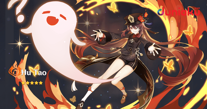 Gacha Hu Tao. duniaku.com/Adhitya Daniel