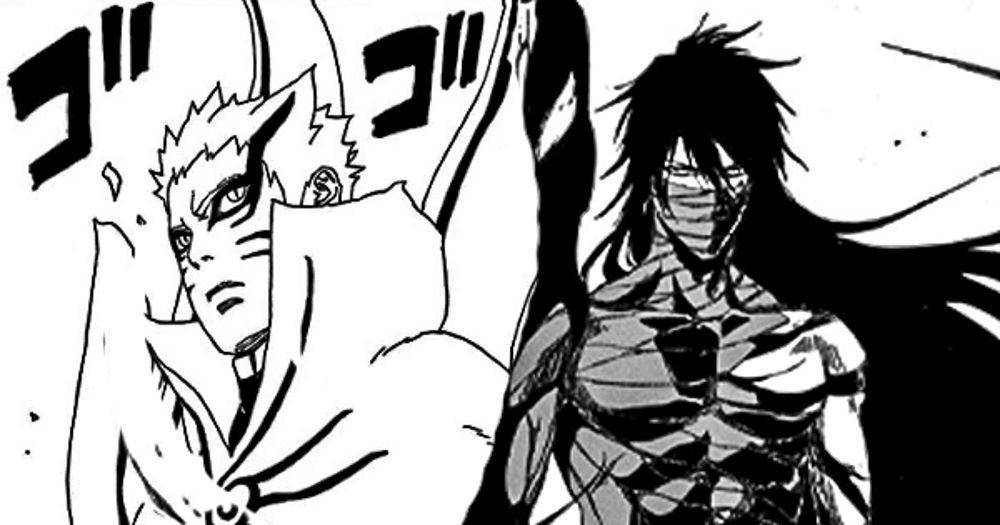 5 Perbandingan Wujud Baryon Mode Naruto dan Final Getsuga Tensho