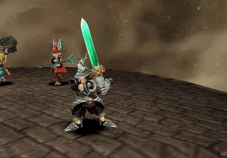 Excalibur II di Final Fantasy IX. jegged.com