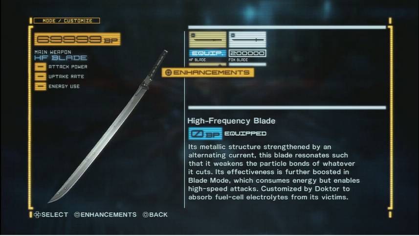 HF Blade dari Metal Gear Solid. comicvine.gamespot.com
