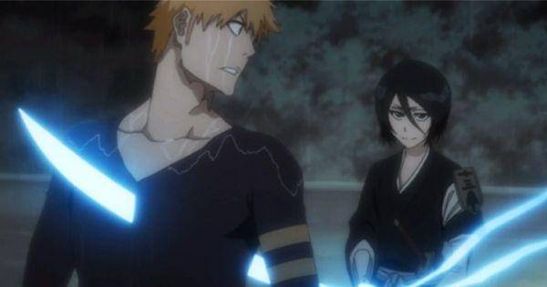 Ichigo mendapat kekuatan baru lagi dari Rukia ( Dok. Studio Pierrot / Bleach )