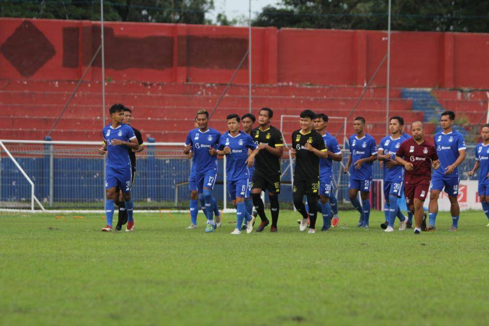 Pemain Persik Kediri ikuti latihan persiapan Piala Menpora. IDN Times/ istimewa