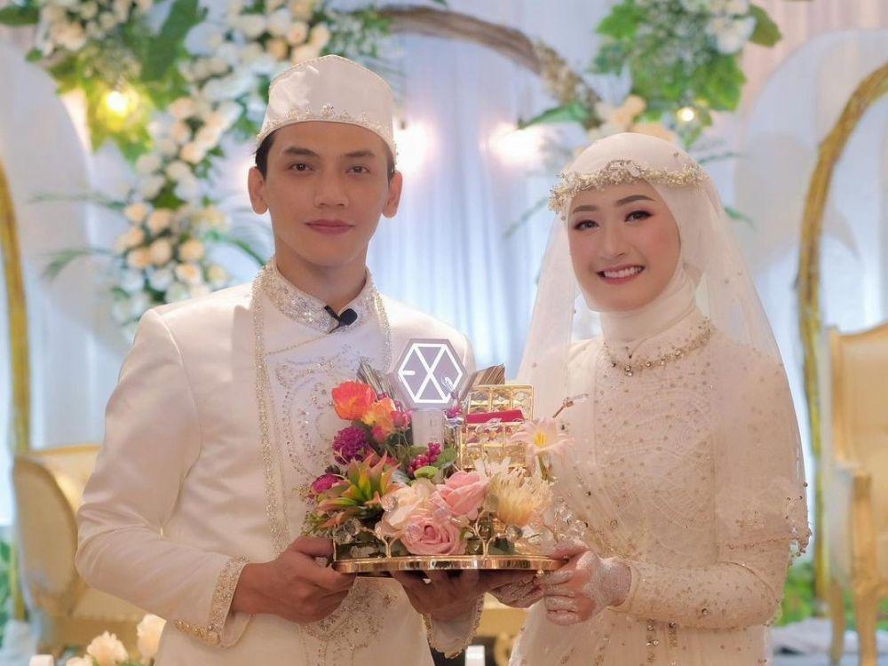 Bertema Serba KPop, 9 Momen Pernikahan Selebgram Mutiara Adiguna