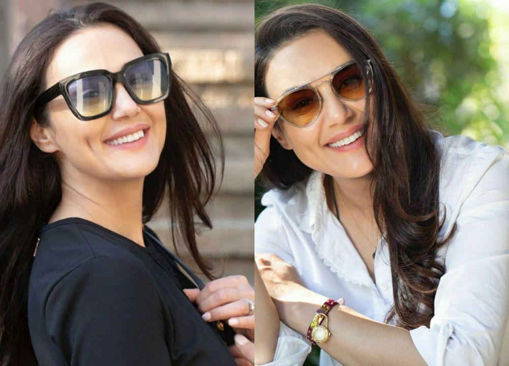 9 Foto Preity Zinta Saat Pakai Kacamata, Bikin Fans Terpesona!