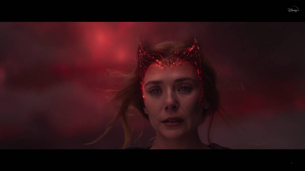 Wanda Maximoff dengan kekuatan Scarlet Witch. (Dok. Marvel Studio/WandaVision)