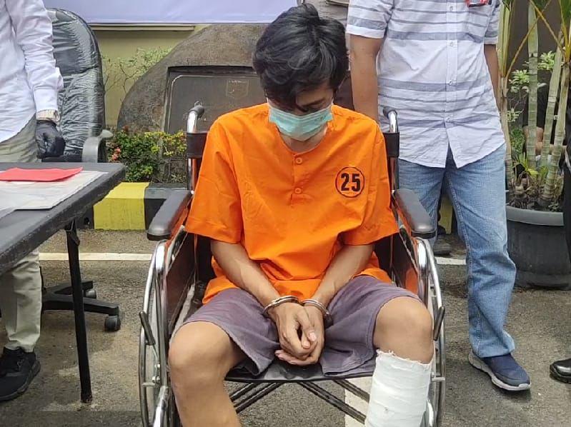 Tersangka pembunuhan di Hotel Lotus Garden Kediri ditangkap. IDN Times/ istimewa