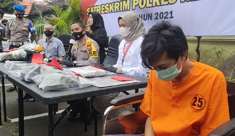 Tersangka pembunuhan di Hotel Lotus Garden Kediri ditangkap. IDN Times/ istimewa