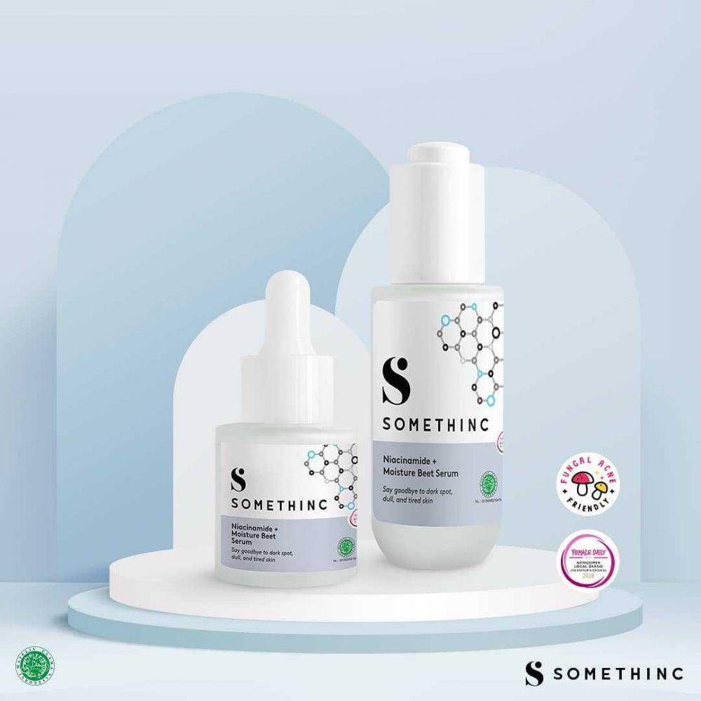 Ilustrasi serum wajah (instagram.com/somethincofficial)