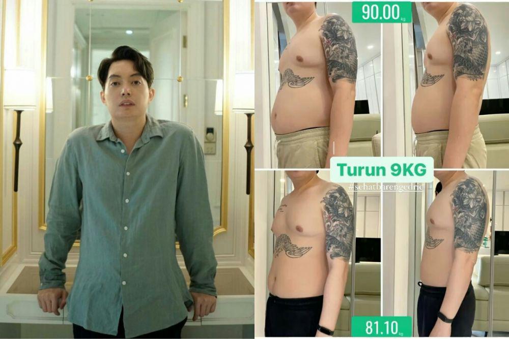 Turun Berat Badan 9 Kg, 10 Potret Edric Tjandra yang Makin Keren!