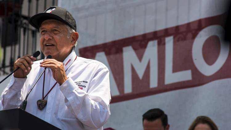 Presiden Meksiko, Andres Manuel Lopez Obrador. (Twitter.com/Rob Nikolewski)