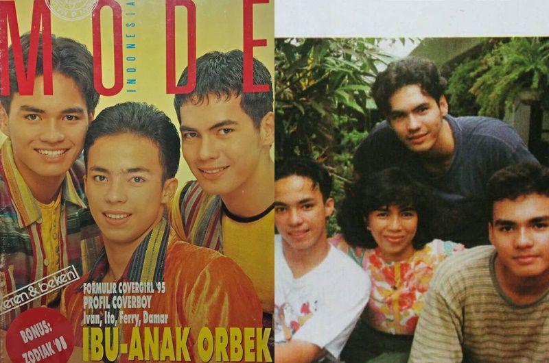 9 Potret Syach Bersaudara Saat Jadi Model Majalah Jadul, Hits!