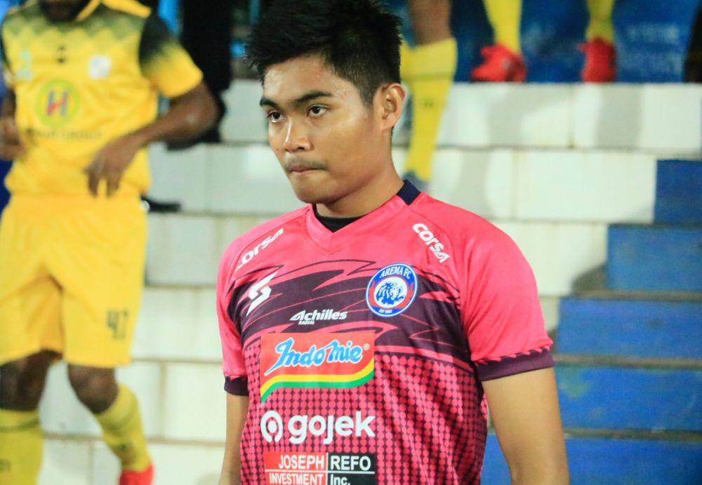 Kartika Ajie saat bermain untuk Arema FC musim 2019 lalu. IDN Times/Alfi Ramadana
