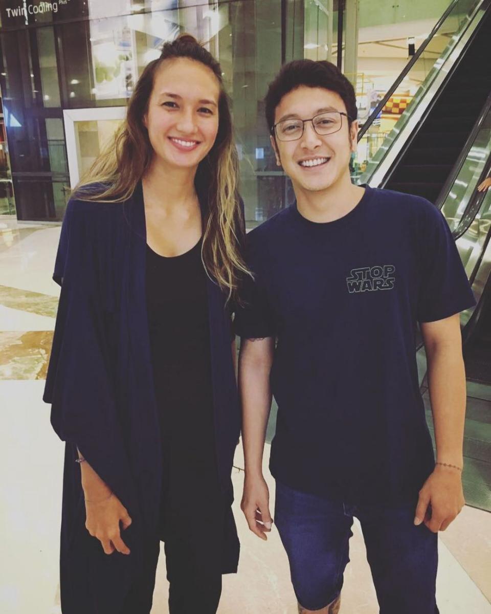 Nadine Chandrawinata dan Dimas Anggara (instagram.com/dimsanggara)