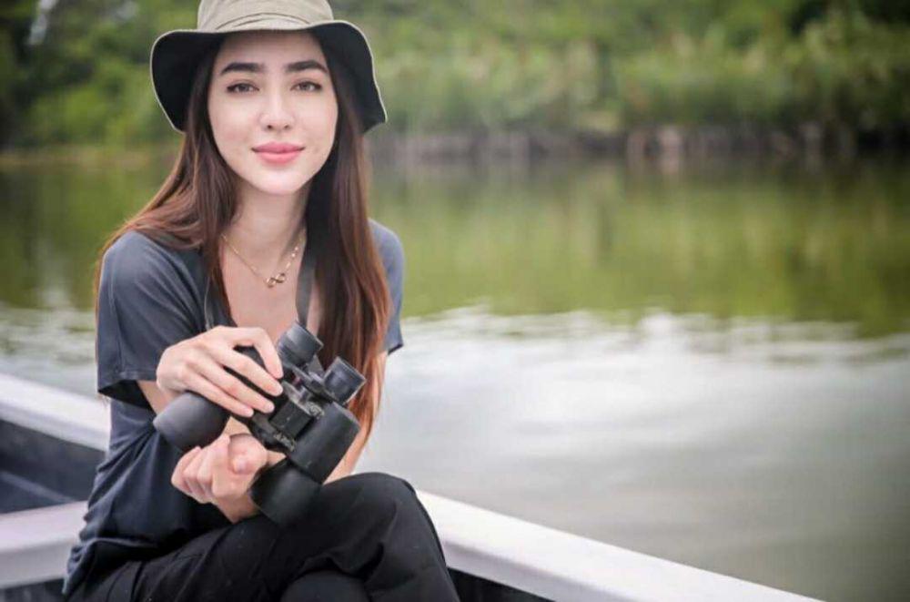 Kunjungi Wisata Konservasi, 9 Potret Seru Nadia Purwoko Jelajahi Alam