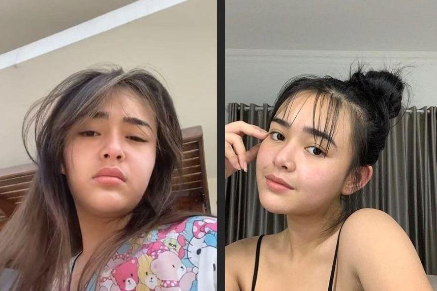 Potret amanda manopo tanpa makeup