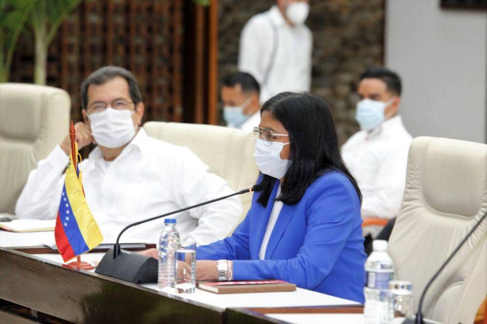 Wakil Presiden Venezuela Delcy Rodriguez. twitter.com/CubaMINREX/