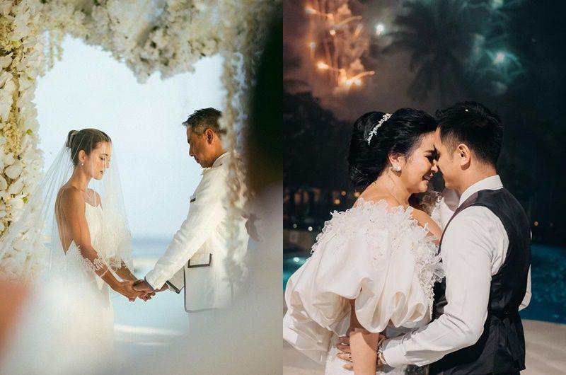 Beda usia 15 tahunan, 9 potret romantis artis saat menikah 