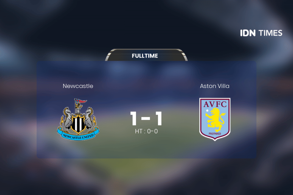 Aston Villa Vs Newcastle Tanpa Pemenang