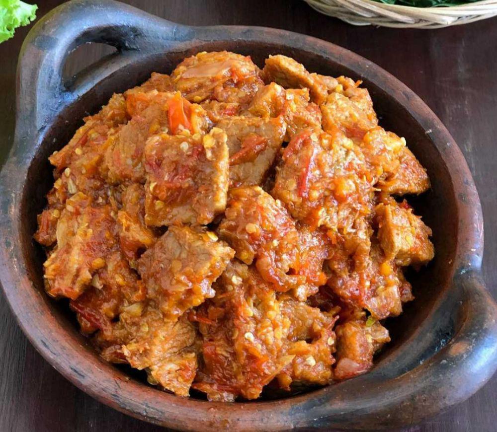Resep Sambal Bajak Daging Sapi yang Pedas Nagih, Cocok untuk Lauk