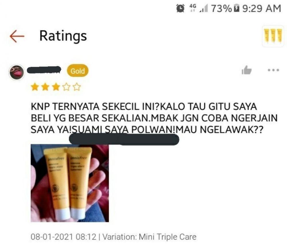 9 Testimoni Marketplace Kocak dan Bikin Ngakak, Gak Terduga!