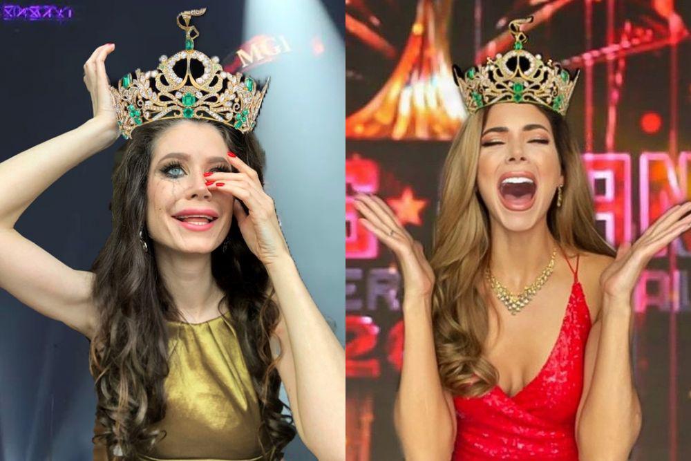 9 Potret Kocak Peserta Miss Grand International Waktu Pakai Mahkota