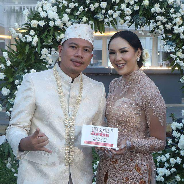 Pernikahan Vicky Prasetyo dan Kalina. instagram.com/kebuli_jordan