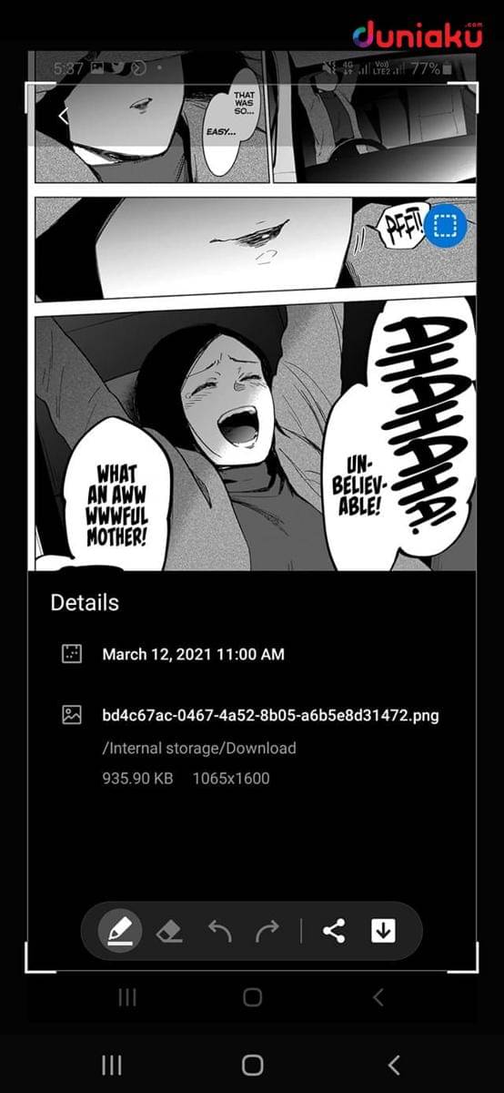 Cara screenshot layar ponsel. duniaku.com/Adhitya Daniel