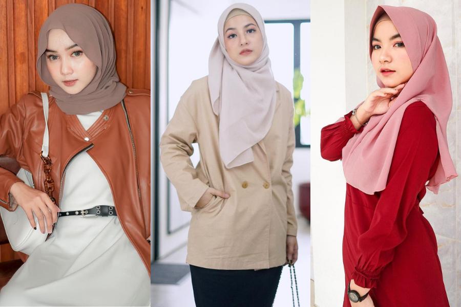 5 ragam model hijab yang cocok untuk pemilik wajah bulat