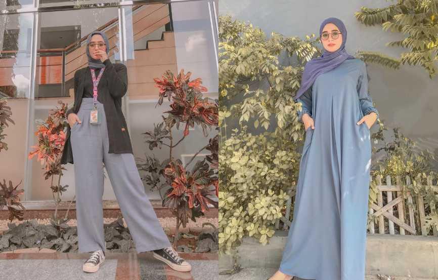 9 Padu Padan Hijab Simpel ala Natasha Farani, Tetap Elegan Nih