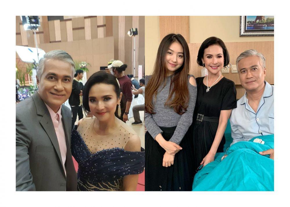 'Orangtua' Natasha Wilona, 9 Kedekatan Adjie Pangestu dan Nunu Datau