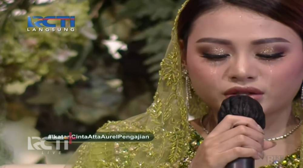 Pengajian Aurel-Atta 20/3/2021. Dok RCTI Plus