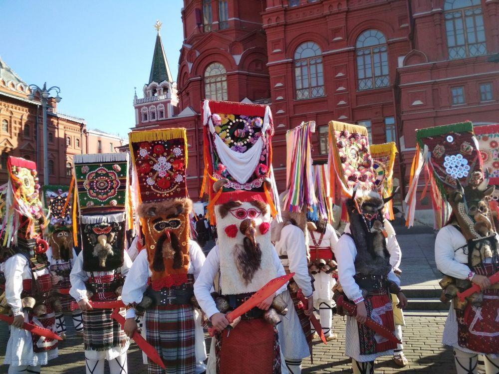 Festival kebudayaan tradisional dari Bulgaria di Ibu Kota Rusia, Moskow. twitter.com/Bulgaria_in_Rus