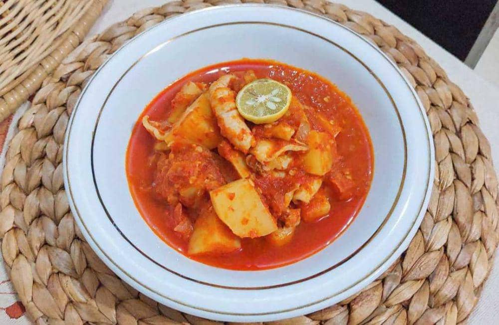 Resep Asam Padeh Cumi, Lauk Spesial Makan Siang di Rumah