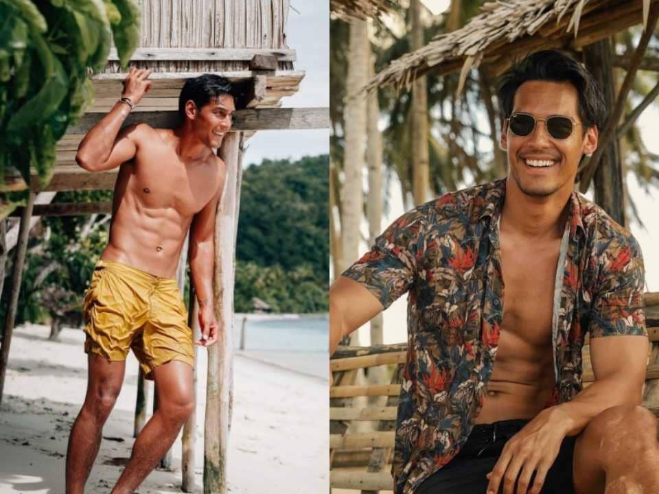 10 Potret Eksotis Richard Kyle Saat di Pantai, Pamer Kulit Cokelat!