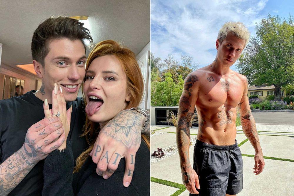 Lamar Bella Thorne, 9 Potret Shirtless Benjamin Mascolo Pamer Tato