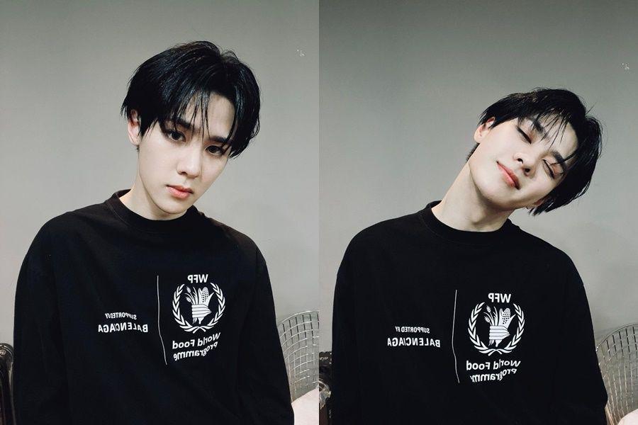 10 Potret Tampilan Baru Kun WayV dengan Rambut Hitam, Manis Banget!