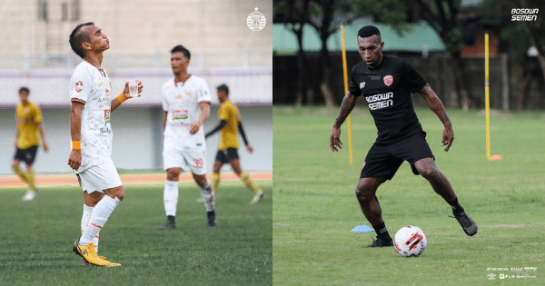 Penyerang Persija Jakarta, Riko Simanjuntak - Penyerang PSM Makasssar, Patrich Wanggai (Instagram.com/persija - Instagram.com/psm_makassar)