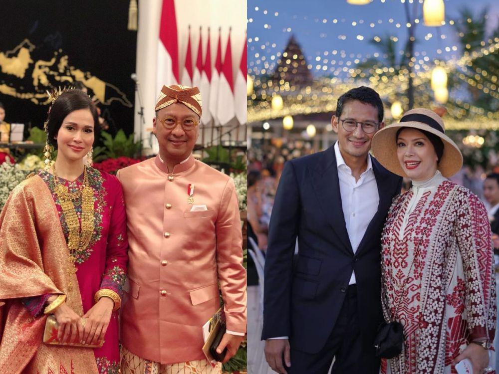 9 Potret Mesra Menteri Bersama Pasangan, Harmonis dan Suportif