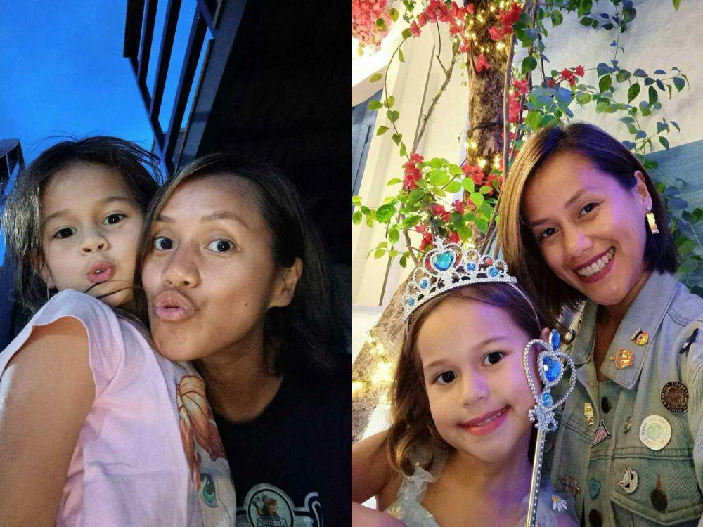 9 Potret Keceriaan Lia Waode Saat Bersama Putrinya yang Imut