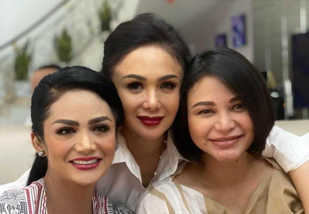 10 potret kompak yuni shara, krisdayanti, dan kartika
