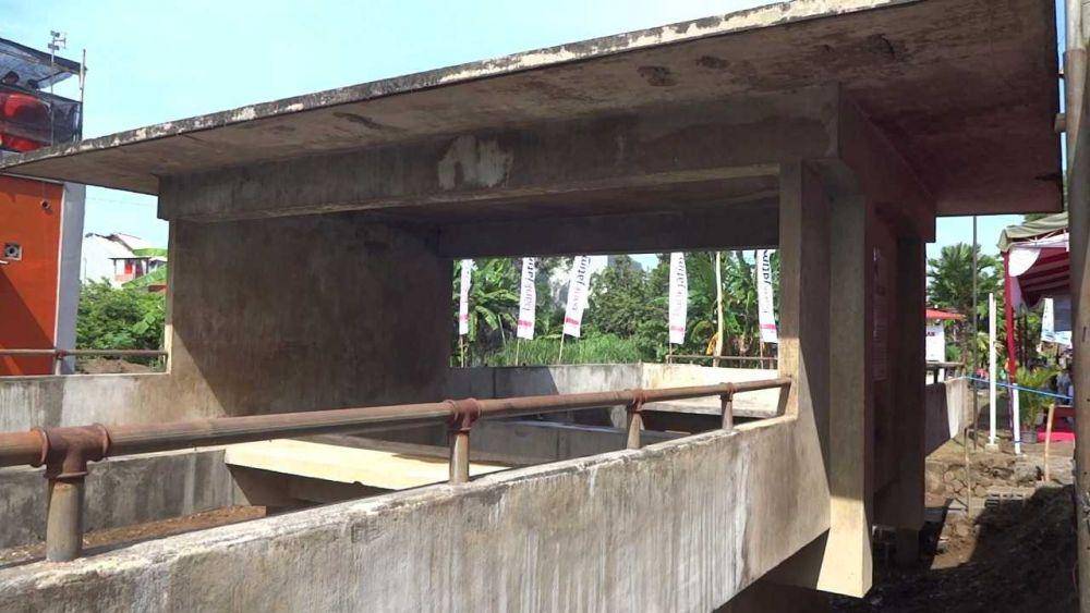 Bangunan dam Cluwok. IDN Times / Bramanta Pamungkas