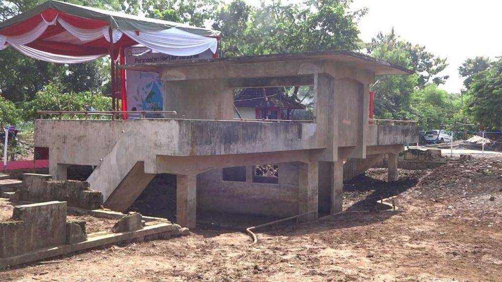 Bangunan dam Cluwok. IDN Times / Bramanta Pamungkas