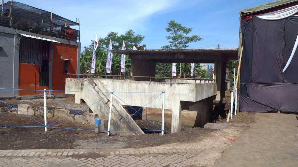 Bangunan dam Cluwok. IDN Times / Bramanta Pamungkas