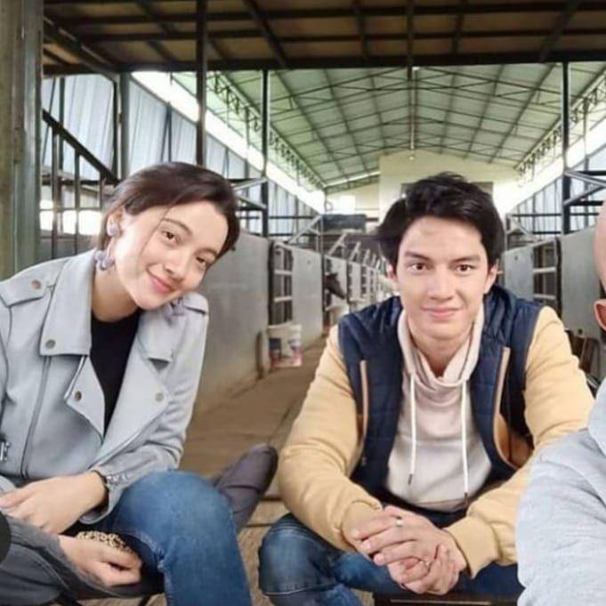 Megan Domani dan Farhan Rasyid (instagram.com/mylovemyenemy_sinemart)