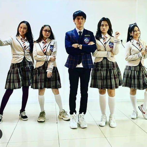 Megan Domani dan Farhan Rasyid (instagram.com/mylovemyenemy_sinemart)