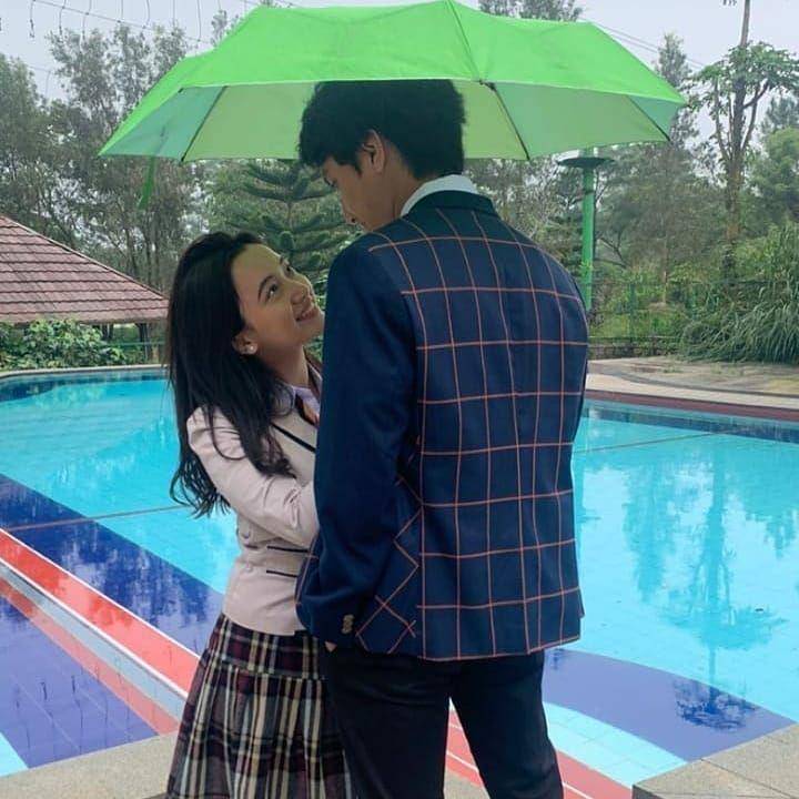 Megan Domani dan Farhan Rasyid (instagram.com/mylovemyenemy_sinemart)